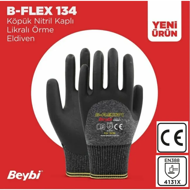 Beybi BFlex 134 Nitril Eldiven