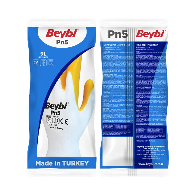 Beybi Pn5 Eldiven Sarı