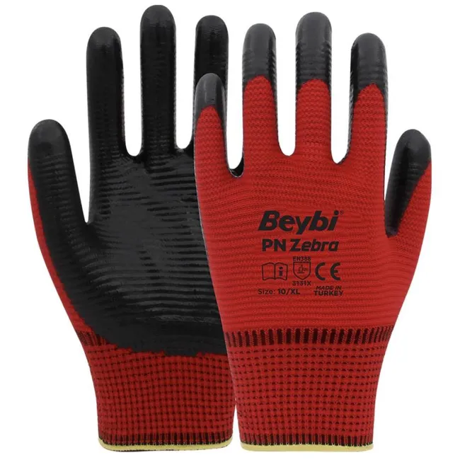 Beybi Pn Zebra Nitril Eldiven