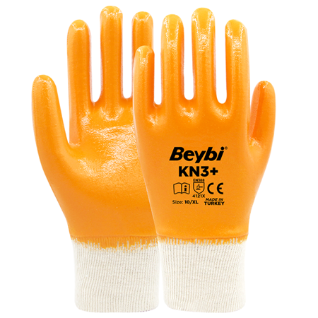 Beybi Kn3+ Plus Tam Kaplı Nitril Eldiven