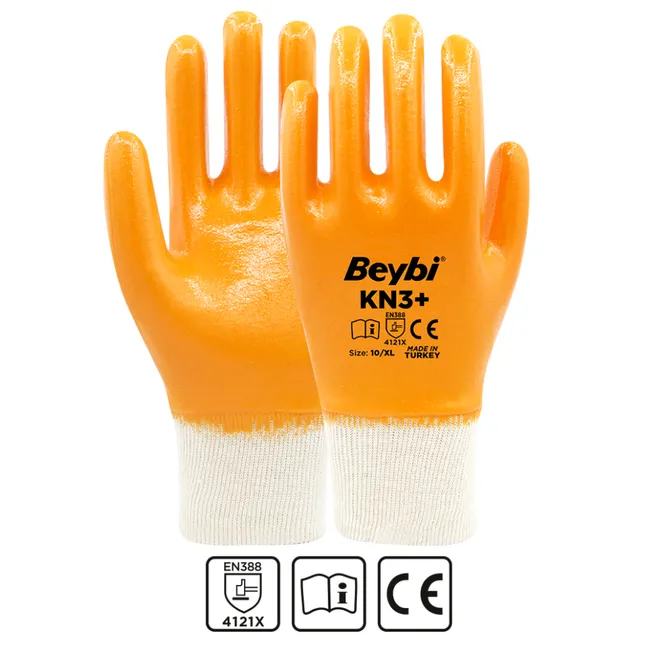 Beybi Kn3+ Plus Tam Kaplı Nitril Eldiven