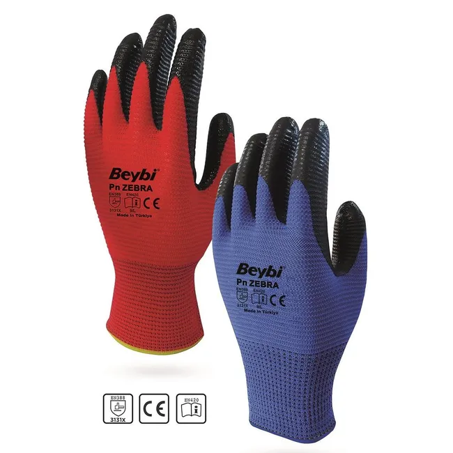 Beybi Pn Zebra Nitril Eldiven