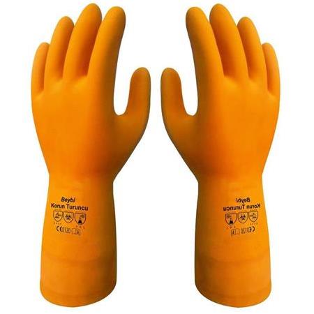 Beybi Korun Turuncu İş Eldiveni
