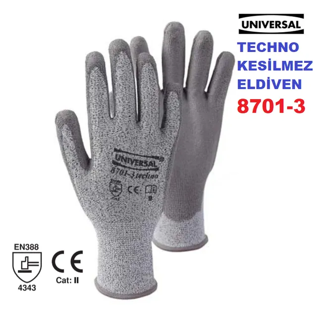 ÜNİVERSAL KESİLMEYE DAYANIKLI İŞ ELDİVENİ 8701-3
