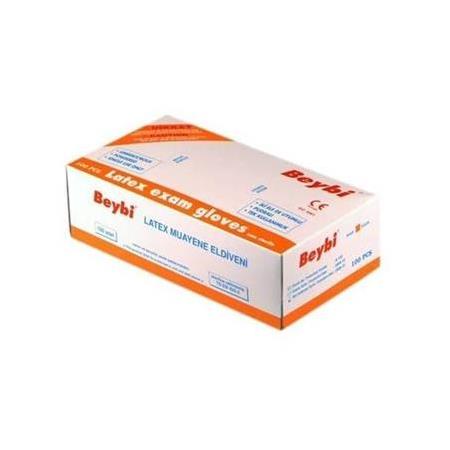 BEYBİ LATEX MUAYENE ELDİVENİ PUDRASIZ