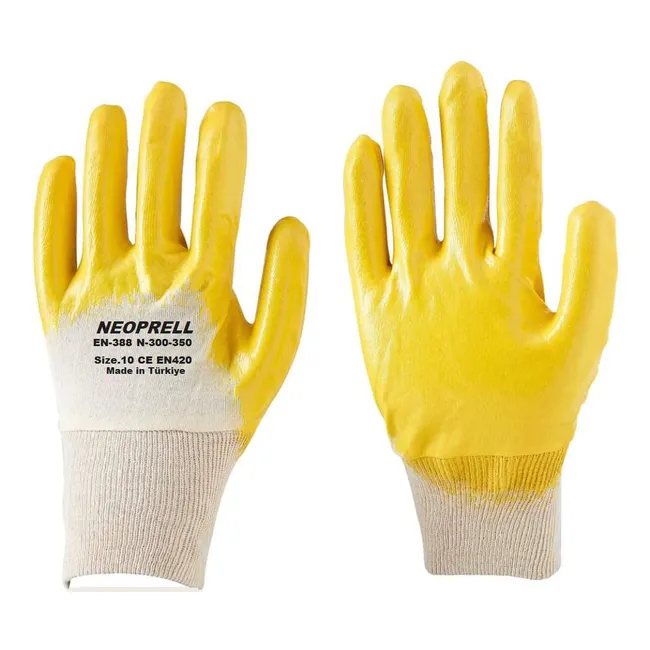 Nitril Eldiven Sarı - Nitrex-Cmr N-300-350
