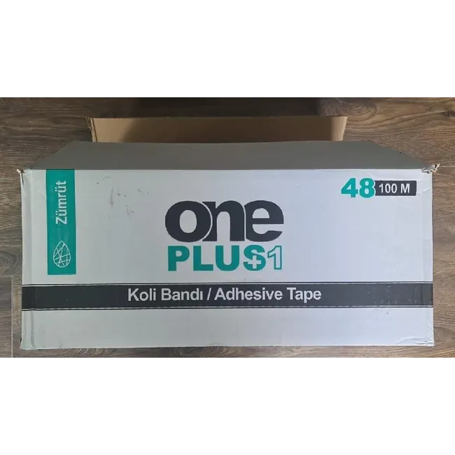 One Plus Hotmelt Şeffaf Koli Bantı 45 x 100 MT