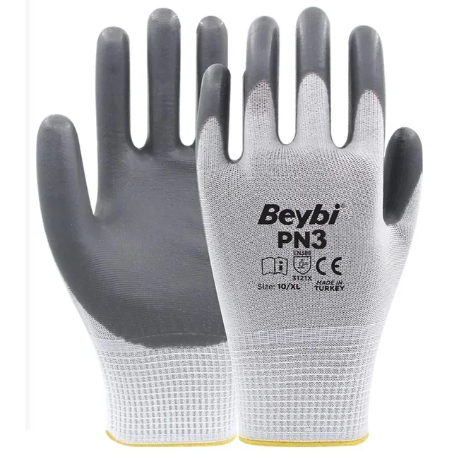 Nitril Eldiven İthal N-106 Gri