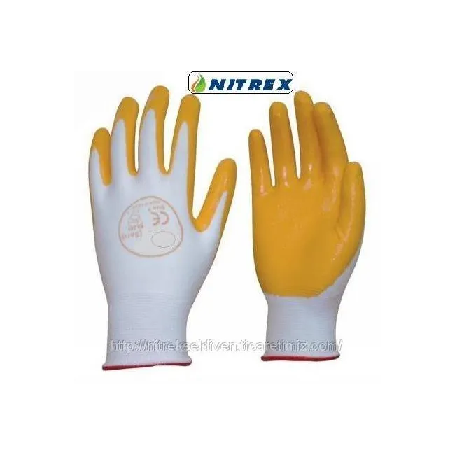 Nitril Eldiven İthal Sarı N-105