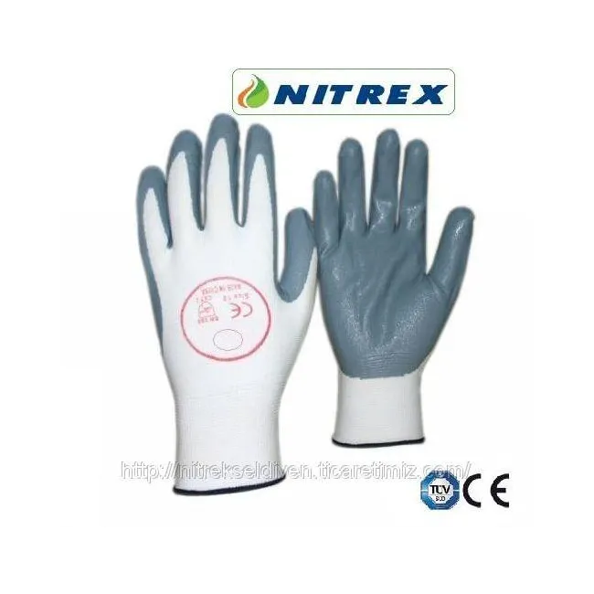 Nitril Eldiven Gri N-106