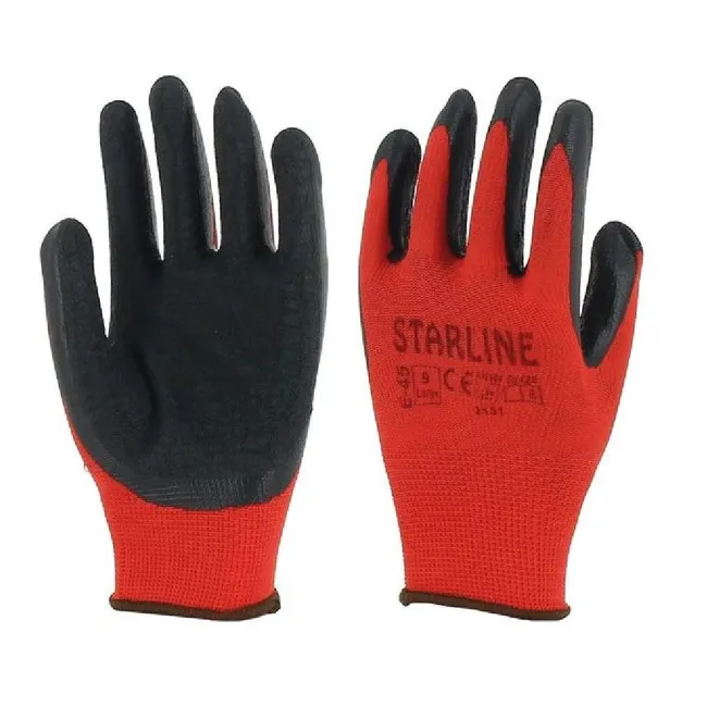 STARLİNE  Dalgalı Lateks İş Eldiveni E-45