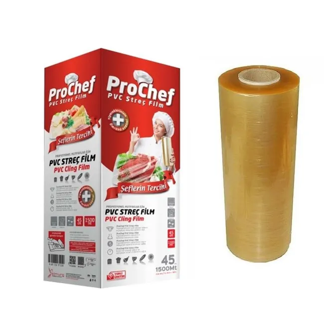 Endüstriyel Gıda Streç 45cm 1500 mt