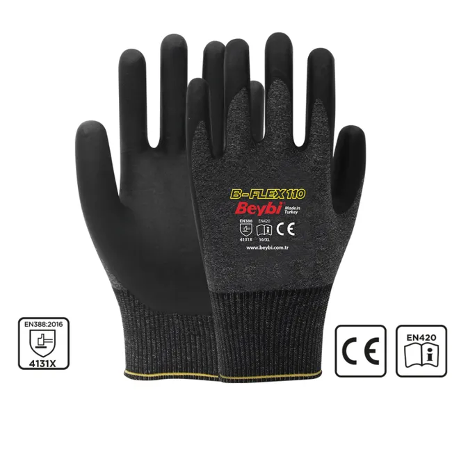 Beybi BFlex 110 Köpük Nitril Eldiven