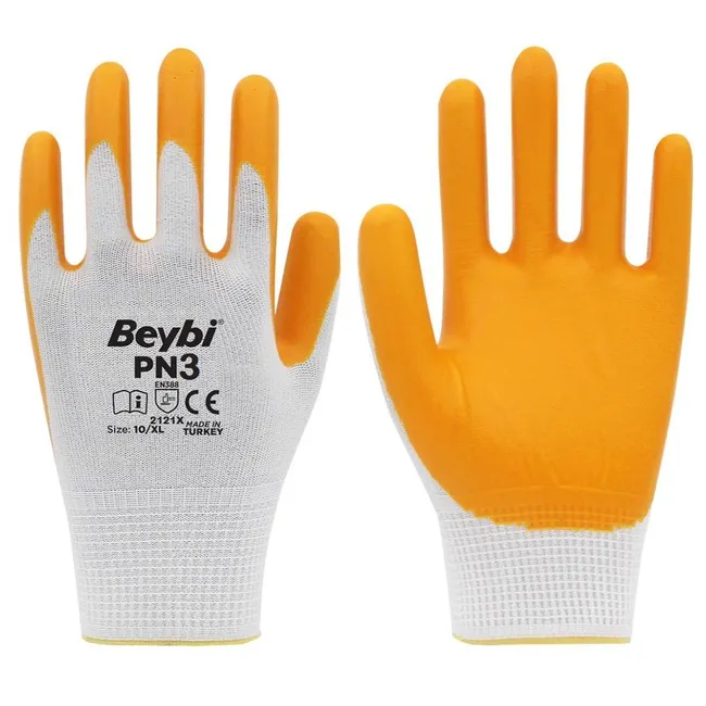 Beybi Pn3 Eldiven Sarı