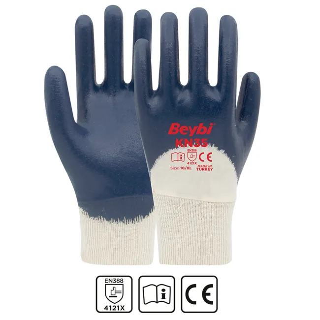 Beybi Kn35 Pamuk Nitril Eldiven