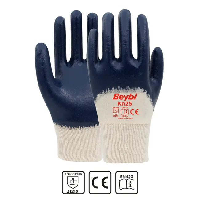Beybi Kn25 Pamuk Nitril Eldiven