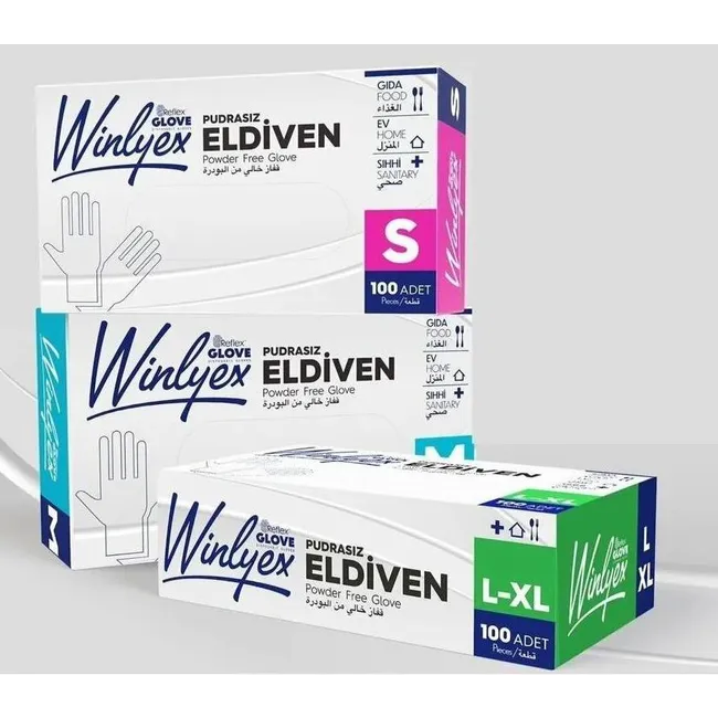 Winlyex Şeffaf Tpe Eldiven